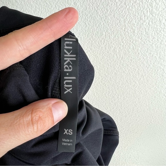 Lukka Lux Black High-Waisted Leggings Womens XS - Picture 7 of 7